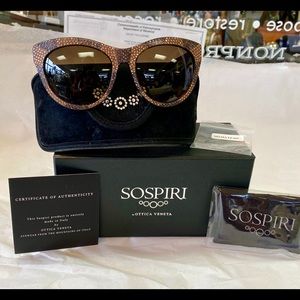 Sospiri Sunglasses Selma LIMITED EDITION- EUC